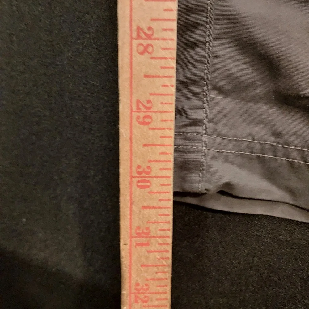 The North Face Mens Gray Convertible Cargo Hiking Pants Size L 36x30.5 A4J0